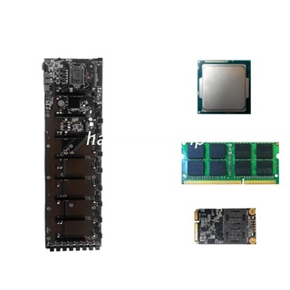 Hsv Mining Btc B75-Btc 8Pci-E 16X เมนบอร์ดเดสก์ท็อปเมนบอร์ด B75 Btc เมนบอร์ดมิ่ง Mining Maining Board