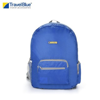 Travel Blue กระเป๋าสะพายหลัง พับได้ 5018404000651 Foldable Backpack - สีน้ำเงิน eYjd