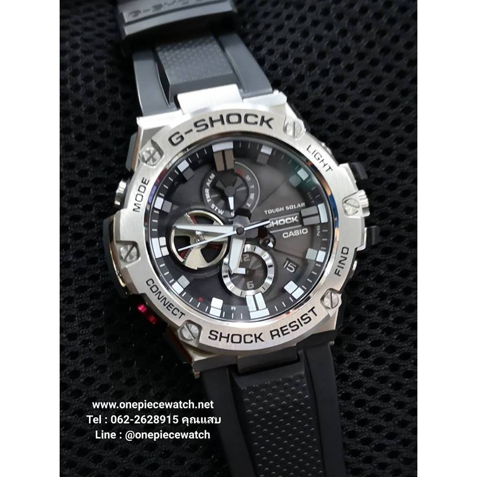 นาฬิกาคาสิโอ Casio G-Shock G-STEEL BLUETOOTH รุ่น GST-B100-1A ของแท้ประกัน cmg