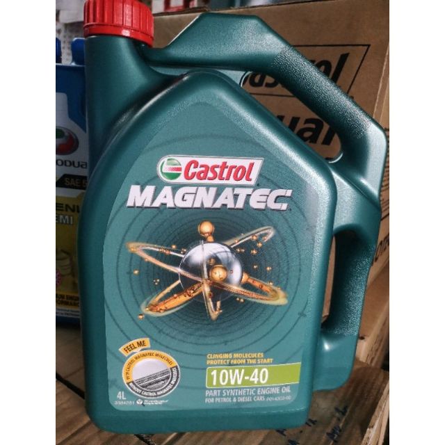 CASTROL MAGNATEC 10W40 SEMI SYNTHETIC ENGINE OIL