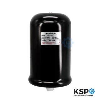 ถังไนโตรเจน ถังความดันปั๊มน้ำ MITSUBISHI มิตซูบิชิ Part No. H04803J01 รุ่น EP-155-405 (ถังเหลี่ยม) (แท้จากศูนย์)