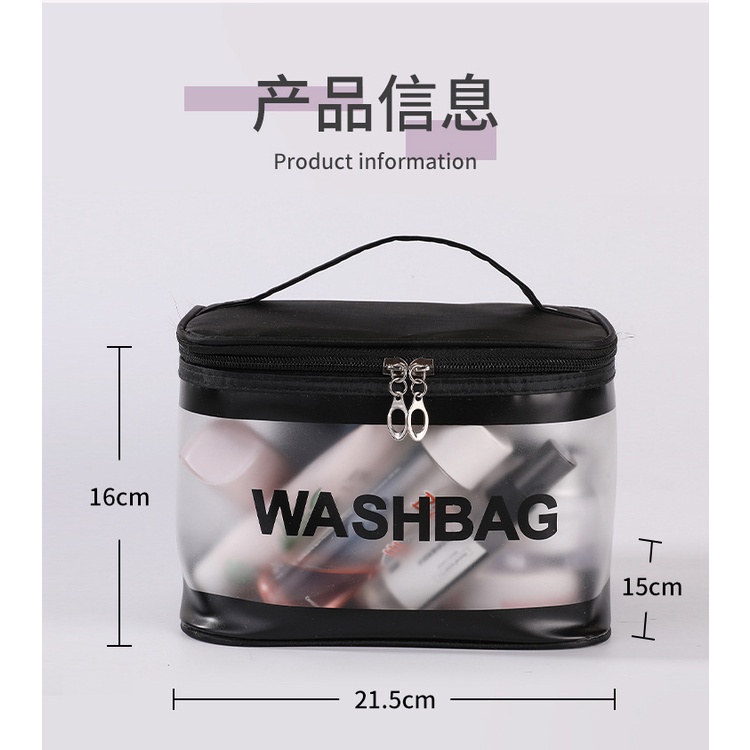 MINOSHOP กระเป๋าเครื่องสำอาง กันน้ำได้ ราคา ถูกที่สุด ดีลบีเคเค แกลเลอรีภาพที่ 6