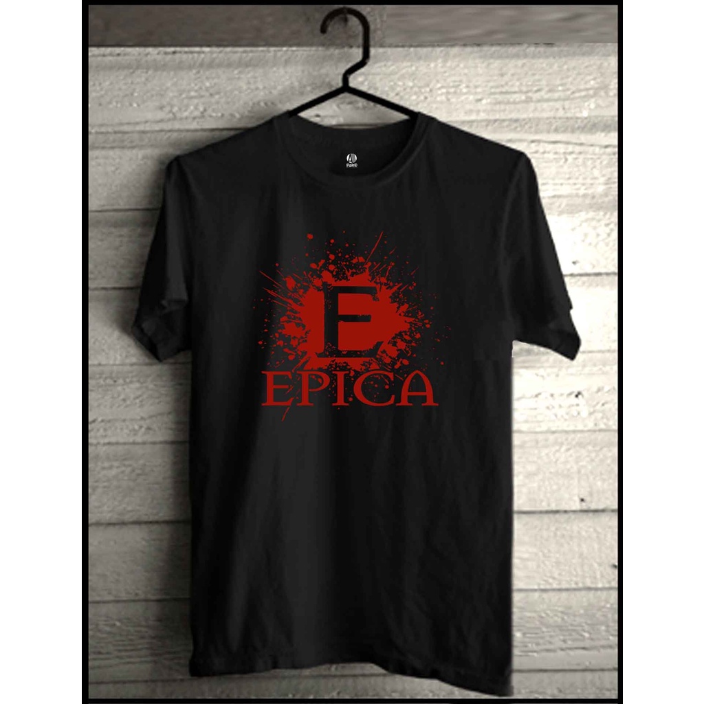 Distro MENS T-shirts / เสื้อยืดวง / เสื้อยืดโลหะ EPICA Oblong Clothes