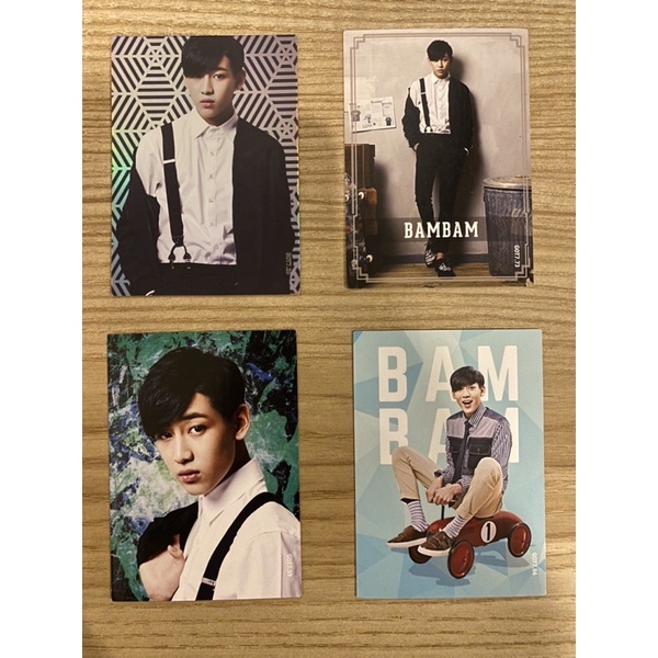 [พร้อมส่ง] Bambam Got7 star collection card