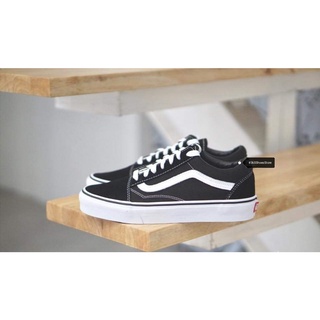 รองเท้าผ้าใบ VANS “Old Skool Classic​– Black” รุ่นคลาสสิค สินค้านำเข้า สินค้าตรงปก100%มีพร้อมส่งไซส์36-45