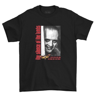 เสื้อยืด พิมพ์ลายภาพยนตร์ the Silence of the Lambs 01S-5XL