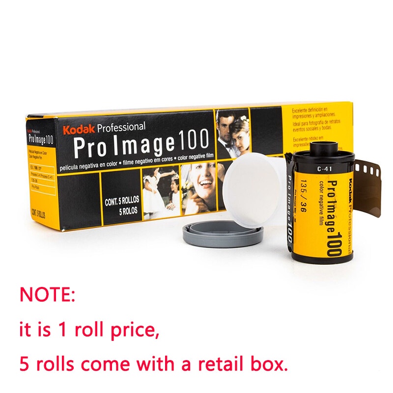 Kodak Professional Pro Image / Proimage 100 ISO ฟิล์มลบ ขนาด 35 มม. (หมดอายุ 07/2023)