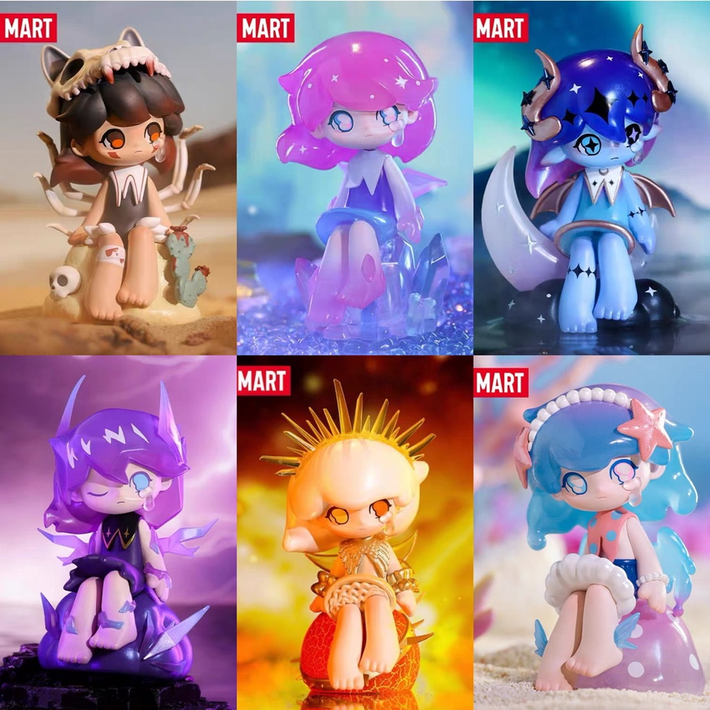 [แบบแยก] POP MART AZURA Natural Element series ลิขสิทธิ์แท้ 💕 ของสะสม Popmart ของเล่น ของขวัญ โมเดล 