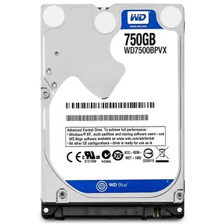 Western Digital BLUE WD7500BPVX HDD 2.5" 750GB 5400RPM SATA3 (6Gb/s) 8MB