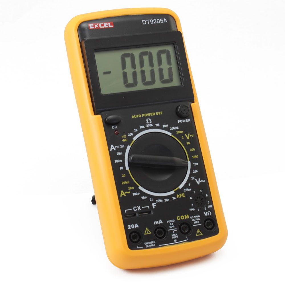 มัลติมิเตอร์ เครื่องวัดกระแส เครื่องวัดแรงดัน Digital Multimeter