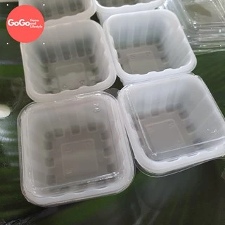 ถ้วยขนมไทย ของแท้ นึ่งได้พร้อมฝา 1แพ็คมี100ชิ้น (สินค้าพร้อมส่ง)