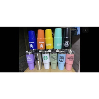 แก้วเก็บอุณหภูมิทรง STR BUCK ฝาล็อก 30oz/900ml แก้วเก็บความเย็น