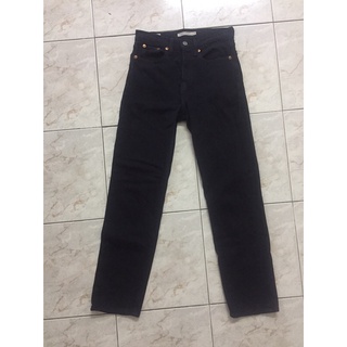 Levi’s premium wedgie straight jeans size W25 กางเกงยีนส์ลีวายผู้หญิง ขากระบอก เอว 25-26 สะโพก 36” ยาว 37” เป้า 10”