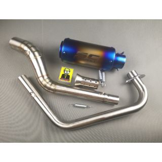 ท่อไอเสีย​M Slaz​ 150cc