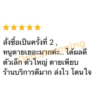 เหยื่อกำจัดหนู ตายแห้ง เส็ด-อาร์ ตายไม่มีกลิ่น (ชุดละ 4 ซอง) ยาฆ่าหนู ไม่ต้องผสมอาหาร