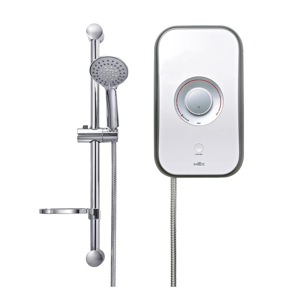 Water heater SHOWER HEATER MEX CODE 3C SA 3700W WHITE/SILVER Hot water heaters Water supply system เครื่องทำน้ำอุ่น เครื