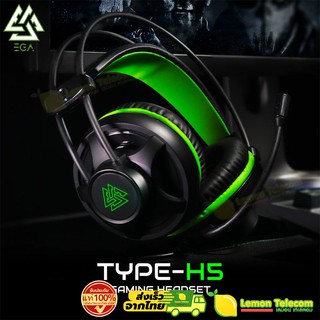 หูฟังเกมมิ่ง EGA Type H5  Gaming Headset 5.1 Surround Sound Gaming Headset หูฟังสำหรับนักเล่นเกมส์