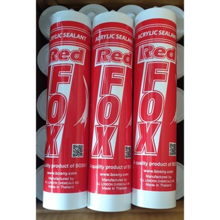 อะคลิลิคซีแลนท์ REDFOX430 กรัม สีขาว