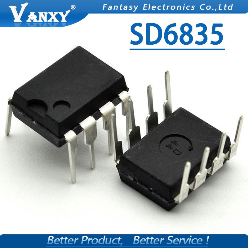 10 ชิ้น sd 6835 ใหม่ชิป dip - 8 in สต็อกใหม่