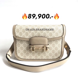 🥰สีสวยมาก New gucci horsebit shoulder bag