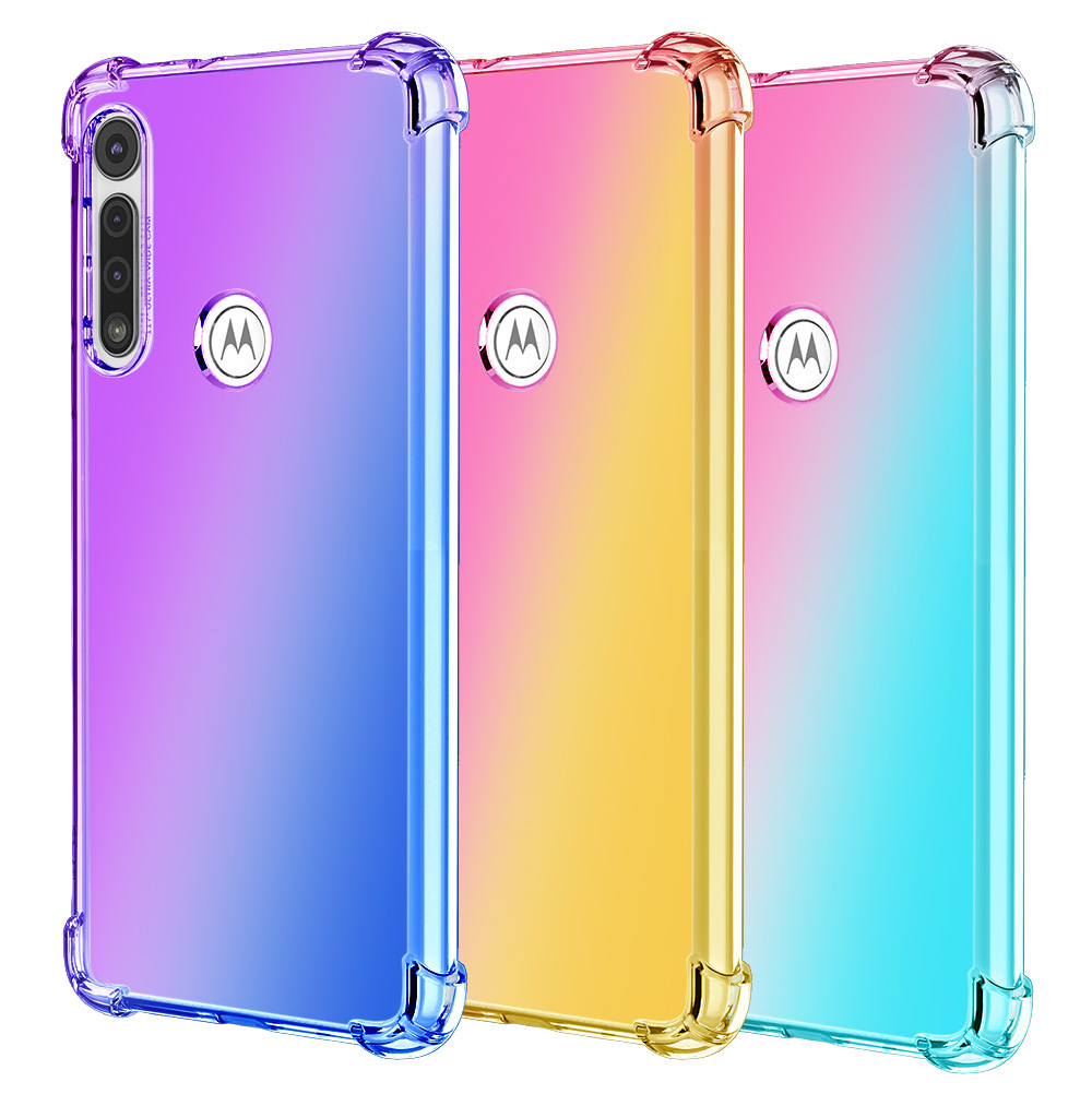เคสป้องกัน tpu ไล่โทนสี กันกระแทก สําหรับ motorola moto E7 plus E7 Power moto g 5g plus moto g 5g pl