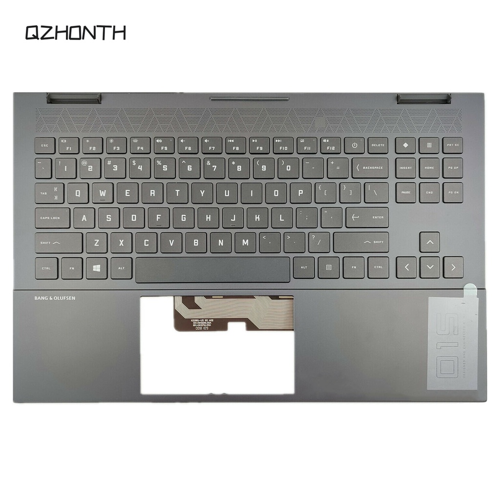 Used For HP Omen 15-EN 15-EK 15-EN0013DX Palmrest Upper Case with Backlit Keyboard M00666-001