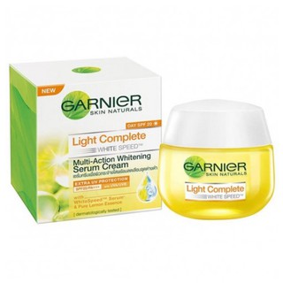 การ์นิเย่ ไลท์ คอมพลีท SPF20/PA+++ GARNIER Light Complete SPF20/PA+++ 50g.