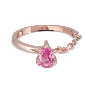 Mizuchol แหวน A Drop Of Rose’ Ring พลอย Pink Tourmaline