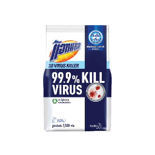 แอทแทค 3D ไวรัส คิลเลอร์ ผงซักฟอก สูตรเข้มข้น 1500G Attack 3D Virus Killer Powder Detergent 1500 g(ลดกลิ่นอับ,