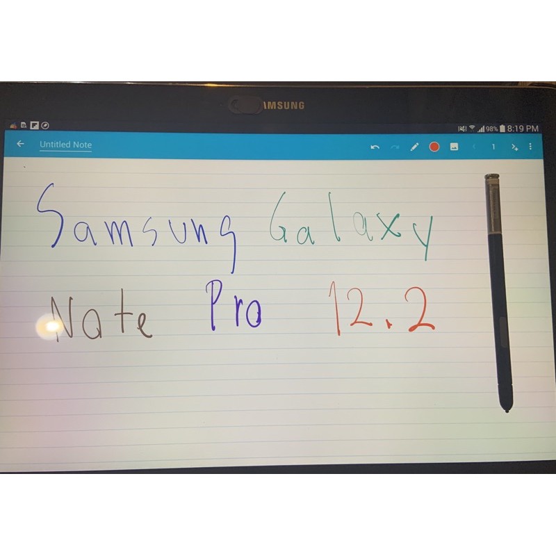 Samsung Galaxy Note Pro 12.2 Tablet เขียนได้หน้าจอใหญ่ที่สุด (มือสอง)
