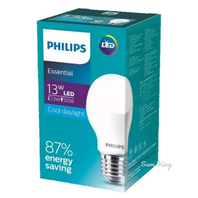 PHILIPS ????ราคาพิเศษ!!! หลอดไฟ LED Bulb 13w รุ่นเอสเซนเชียล ขั้วเกลียว ...