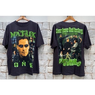 เสื้อยืดผ้าฝ้ายพิมพ์ลายขายดีเสื้อ The Matrix By Marino Morwood สินค้านำเข้าจาก UK