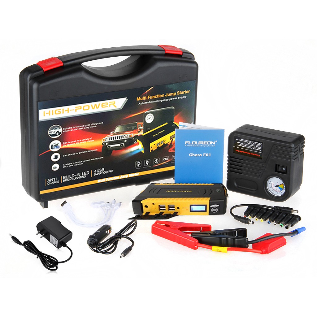 High Power Multi-Function Jump Starter 89800mAh (พาวเวอร์แบงค์ จั๊ม ...