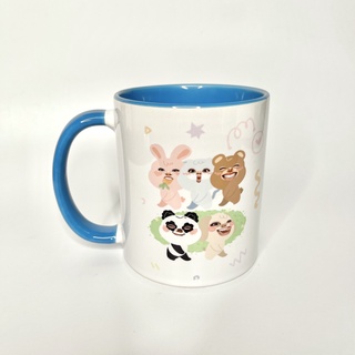 แก้ว Mug :: Lets go find happiness  ( ใส่ไมโครเวฟได้ )