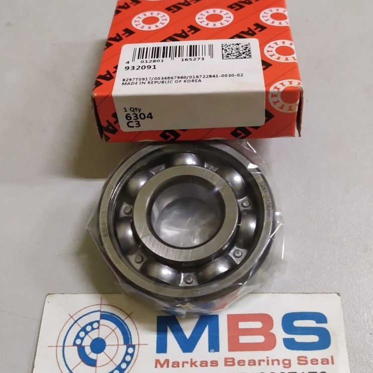 แบริ่งเพลาข้อเหวี่ยง 6304 C3 6304C3