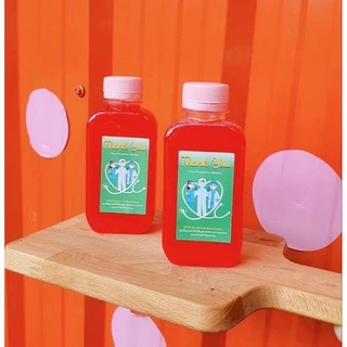 150 ML ขวดทรงเกาหลี ขวดพลาสติกPET พร้อมฝาปาก30 มม.(ทรงเหลี่ยมแบน)