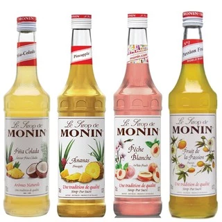 Hillkoff : น้ำเชื่อมแต่งกลิ่น Monin Syrup โมแนง โมนิน ไซรัป ขนาด 700 ml.