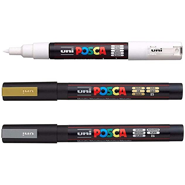 Posca Marker ด้ามเดี่ยว หัวกลม ราคา ถูกที่สุด ดีลบีเคเค แกลเลอรีภาพที่ 2