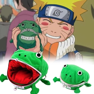 กระเป๋าสตางค์คอสเพลย์อะนิเมะ Naruto Frog Uzumaki แบบพกพาสําห…