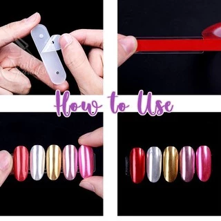 แผ่นอะคริลิคใส​ ติดโชว์เล็บโชว์ลายเล็บ แม่เหล็ก Acrylic Nail DIY เทปกาว2หน้าใส เทปกาวสำเร็จรูป Tape