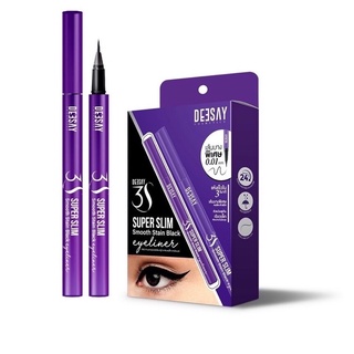 ถถอายไลเนอร์ ✅  Deesay Eyeliner 3S Super Slim Smooth Stain Black อายไลเนอร์ ดีเซย์