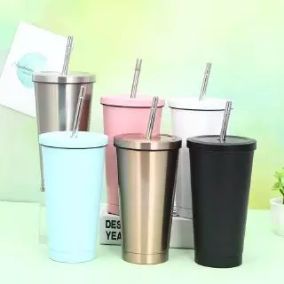 304 สแตนเลสดูดถ้วยกาแฟแก้วแฟชั่นสร้างสรรค์รถยนต์แบบพกพา