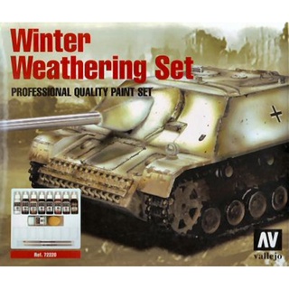 Vallejo Model Color Set 72.220 Winter weathering set