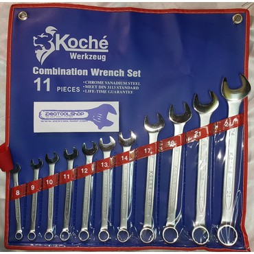 ชุด ประแจ แหวนข้าง KOCHE 6-32[ โคเช่ ] 26 ชิ้น Pcs. / ชุด Set