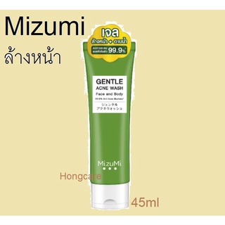 Mizumi Gentle Acne Wash Face and Body 45 ml. มิซึมิ เจลล้างห…