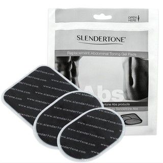 Slendertone แผ่นเจล แบบเปลี่ยน สําหรับเข็มขัดรัดหน้าท้อง ทุกรุ่น 1 ชุด (แผ่นเจล 3 ชิ้น)