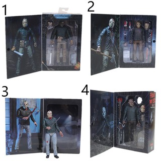 ฟิกเกอร์Neca Friday The 13 Th The Final Chapter Jason Voorhees เกมพีวีซี 3 D ของเล่นสําหรับเด็ก