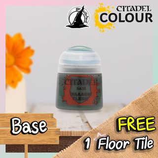 (Base) WAAAGH! FLESH : Citadel Paint แถมฟรี 1 Floor Tile