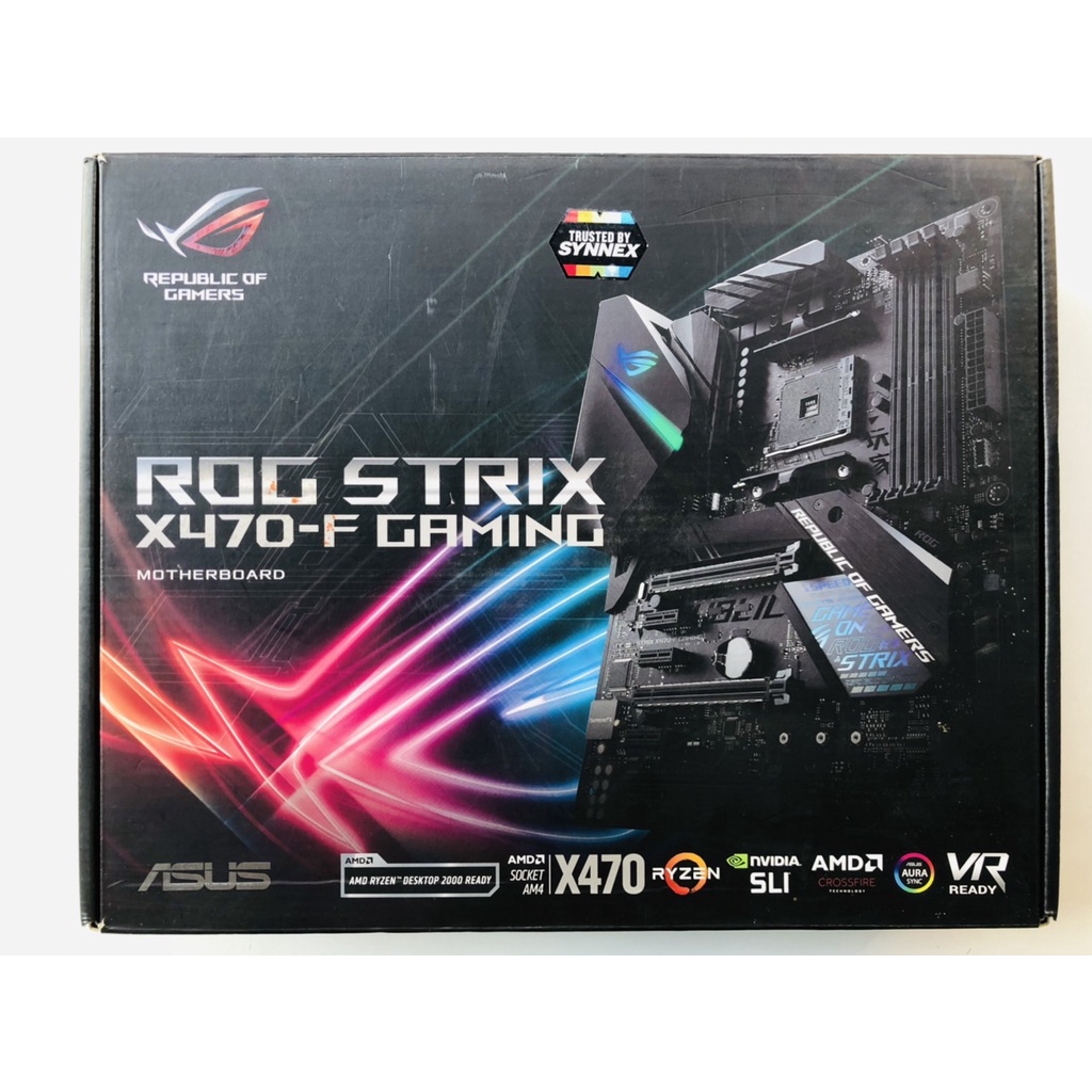 AM4 ASUS ROG STRIX X470-F GAMING RGB มีประกัน พร้อมส่ง #3