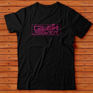 เสื้อยืดผ้าฝ้ายพิมพ์ลายขายดี เสื้อยืดผ้าฝ้าย 100% พิมพ์ลายภูเขา Quiksilver ระบายอากาศ สําหรับผู้ชาย ผู้หญิง ใส่ออกกําลัง